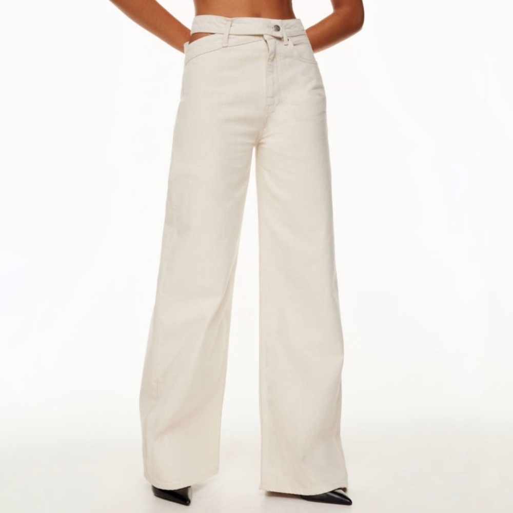 Aritzia | Ksubi | Detatched Jean in Ecru Sizeโ 25